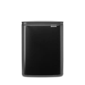 Bo Afvalbak 12 liter mat zwart - VB 230363