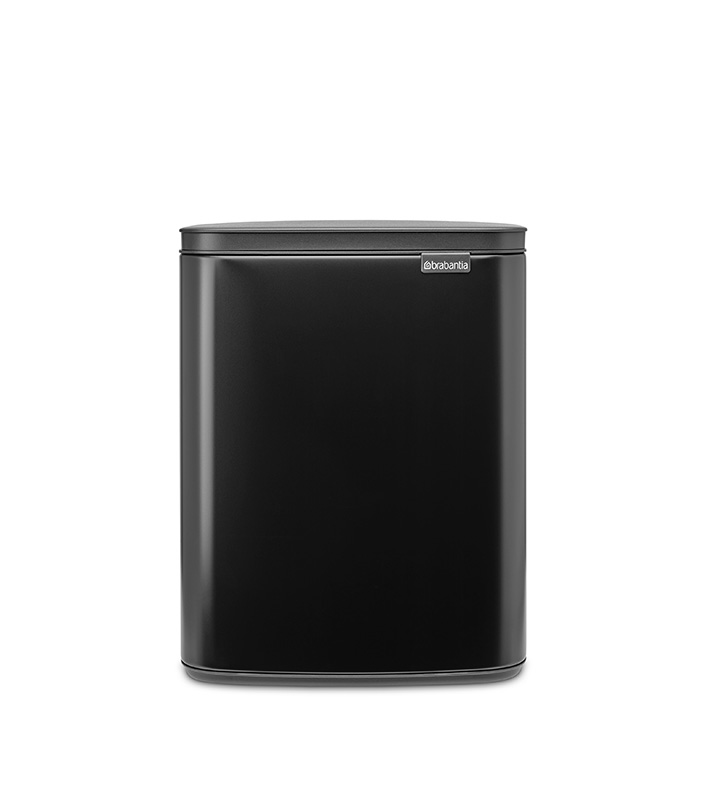 Bo Afvalbak 12 liter mat zwart - VB 230363
