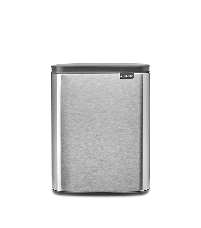 Bo Afvalbak 12 liter mat RVS FPP - VB 230486