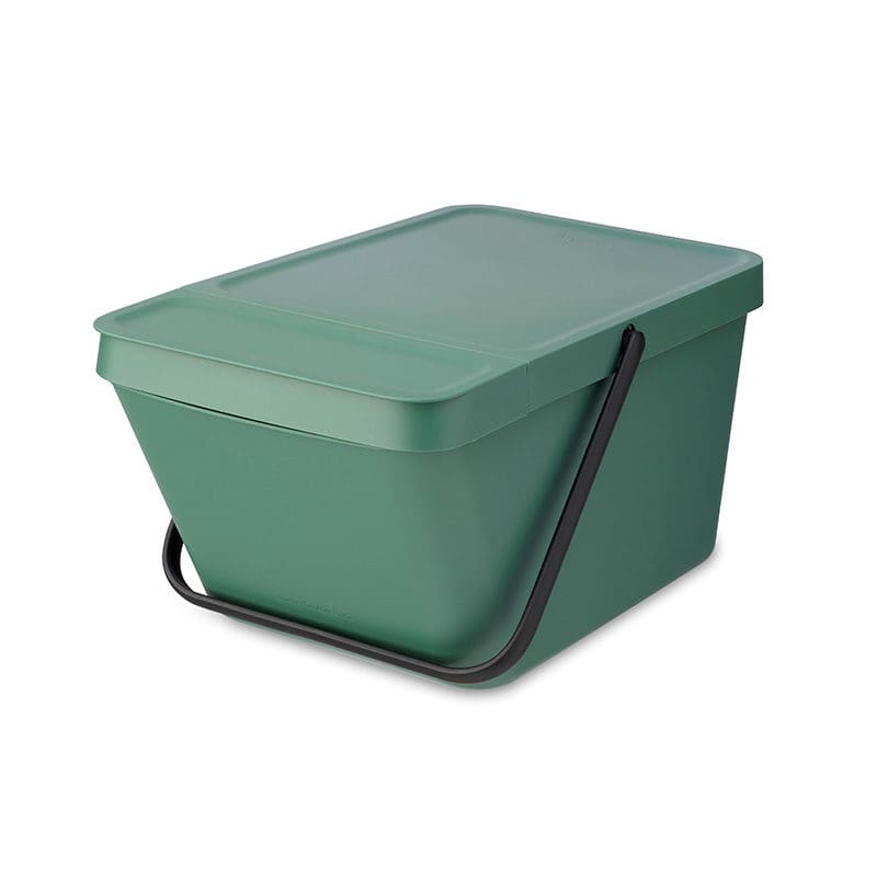 Afvalemmer Sort & Go Stapelbaar 20 liter fir green - VB 277740