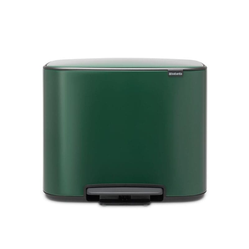 Brabantia Bo Pedaalemmer 11+23 ltr pine green - VB 304125