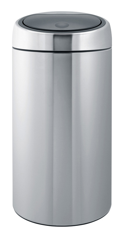 Brabantia Twin Bin 2x20ltr mat-RVS FPP - VB 401084