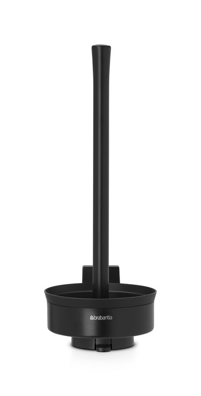 Toiletroldispenser Profile zwart - Toilet borstel