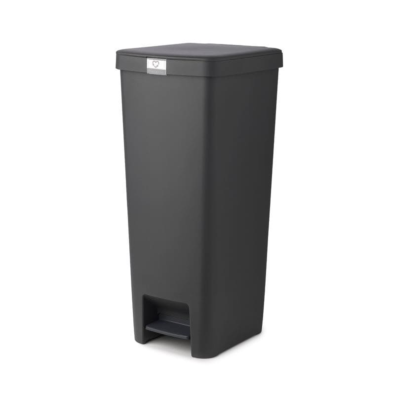 Pedaalemmer StepUp 40 liter donkergrijs - VB 800023
