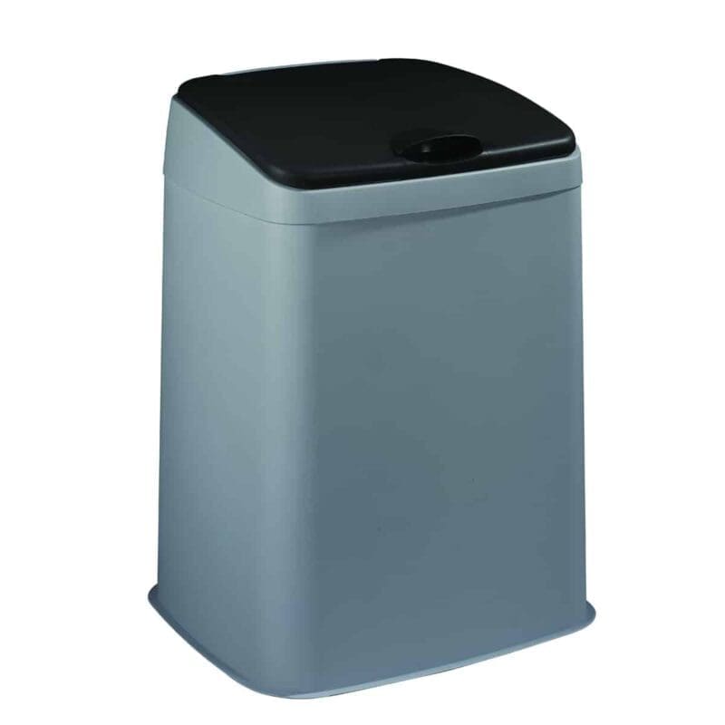 Afvalbak 70 liter grijs, zwart - VB 140066 - Afbeelding 2