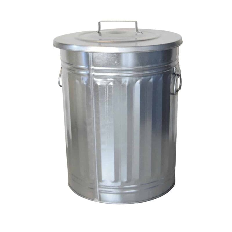 Trash can 54 liter verzinkt - VB 310015