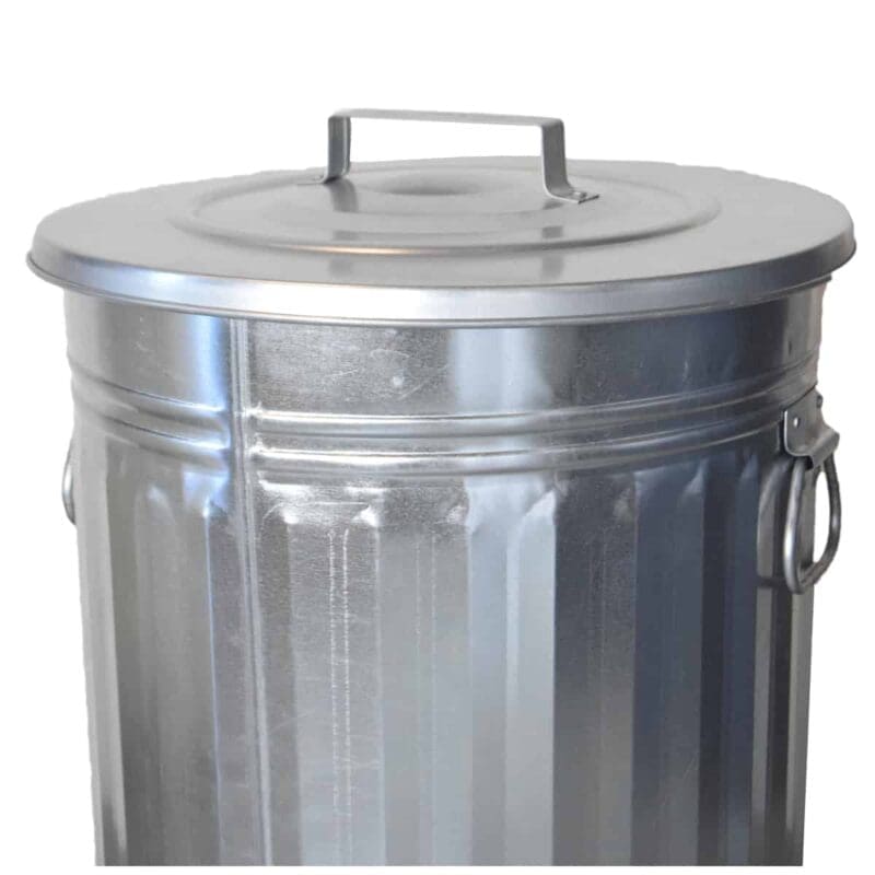 Trash can 54 liter verzinkt - VB 310015 - Afbeelding 3