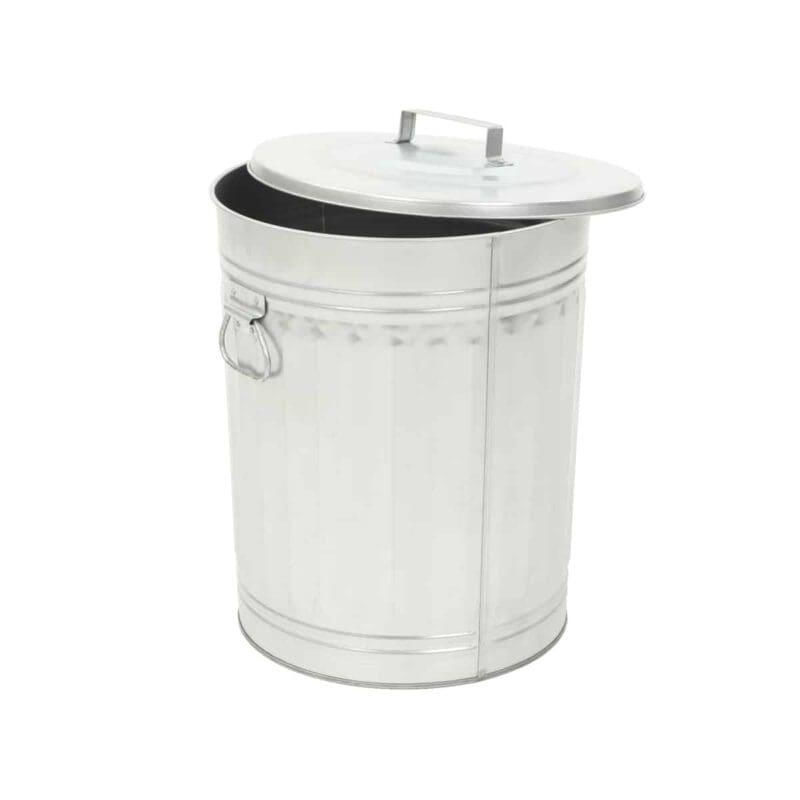 Trash can 54 liter verzinkt - VB 310015 - Afbeelding 4