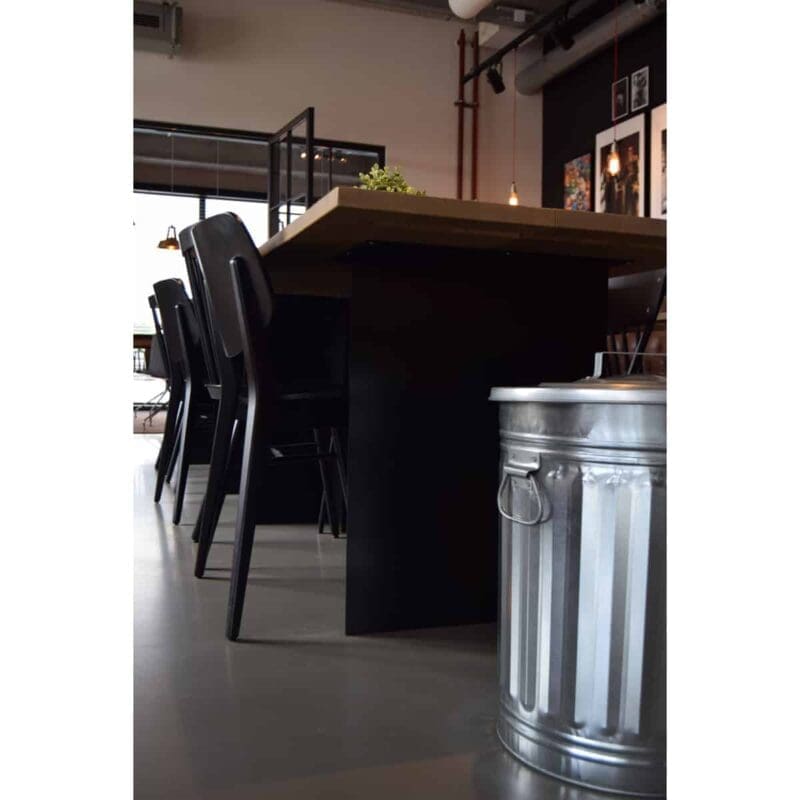 Trash can 54 liter verzinkt - VB 310015 - Afbeelding 9