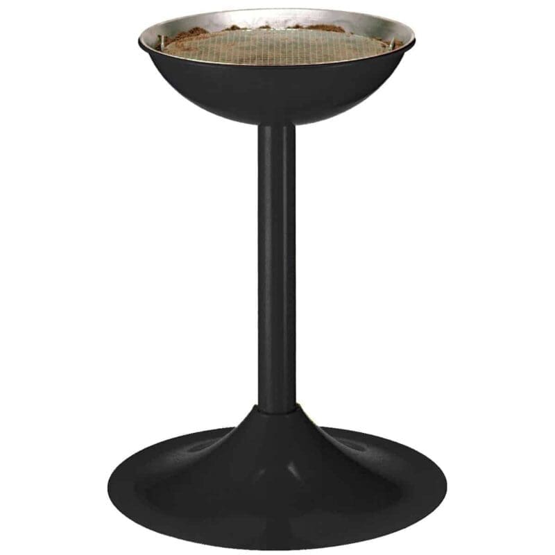 Zandasbak Ø41 zwart - VB 100000