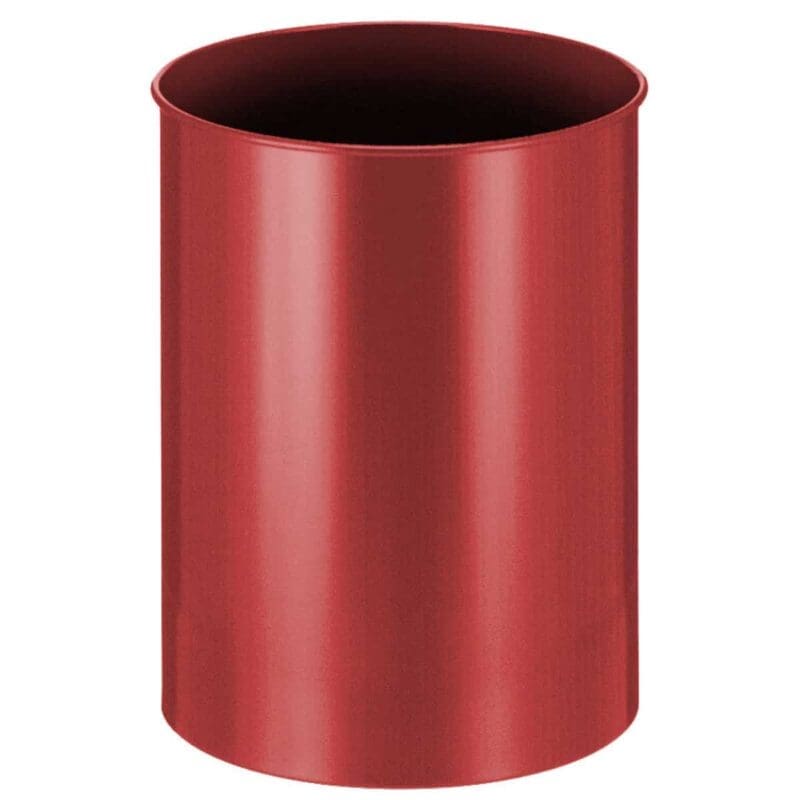 Ronde papierbak 30 liter rood - VB 100300