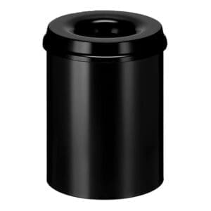 Vlamdovende papierbak 15 liter zwart - VB 101500 - Afbeelding 2