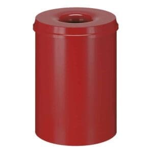 Vlamdovende papierbak 30 liter rood - VB 103000