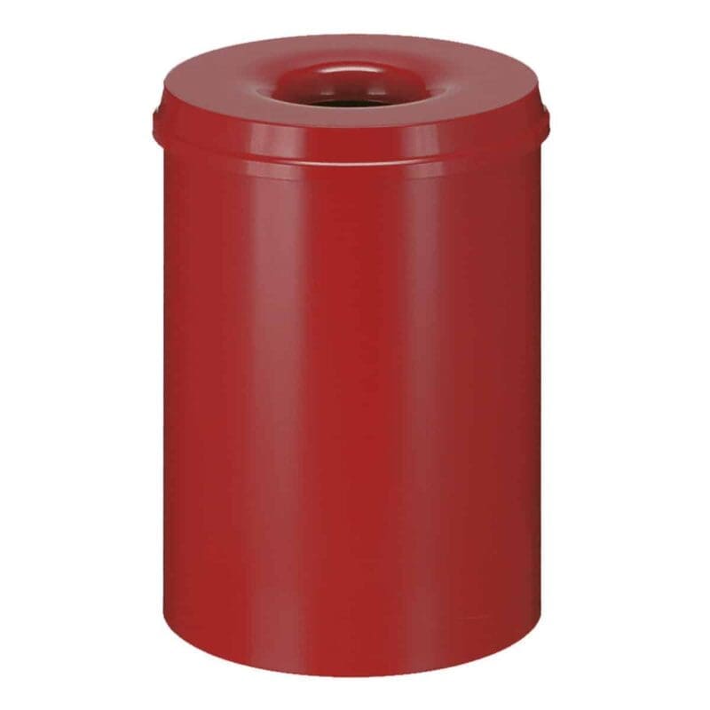 Vlamdovende papierbak 30 liter rood - VB 103000