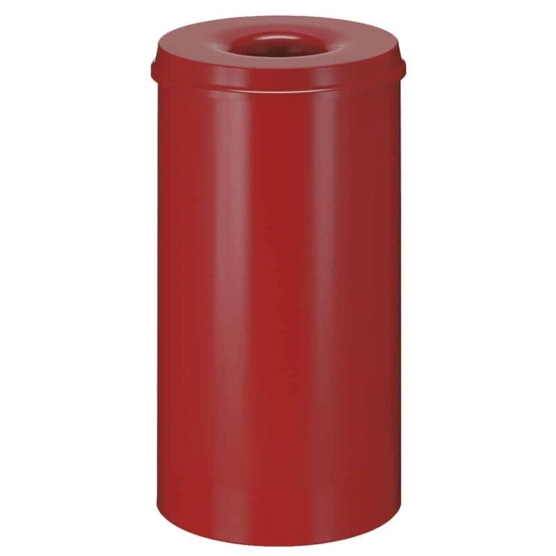 Vlamdovende papierbak 50 liter rood - VB 105000