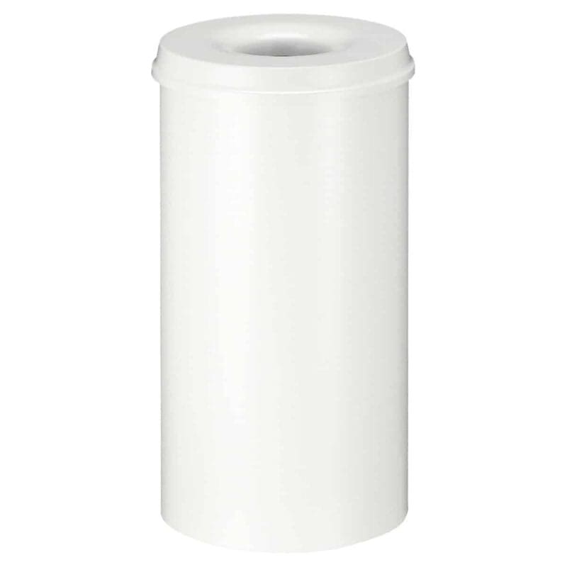 Vlamdovende papierbak 50 liter grijswit (R9002) - VB 105000
