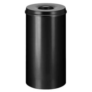 Vlamdovende papierbak 50 liter zwart - VB 105000 - Afbeelding 3