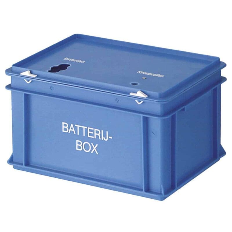 Batterijbox blauw - VB 320400