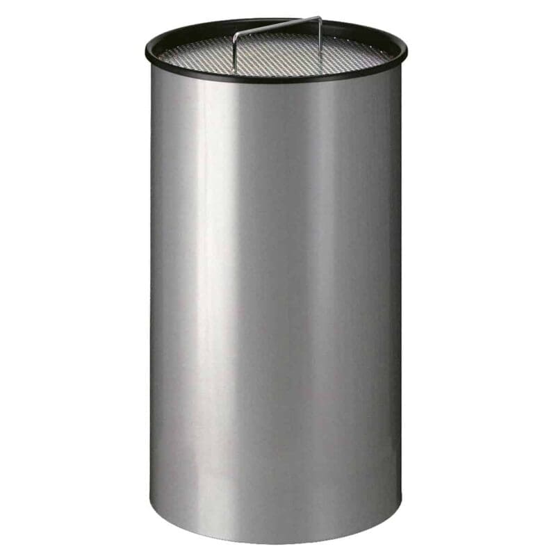Zandasbak aluminiumgrijs - VB 192000