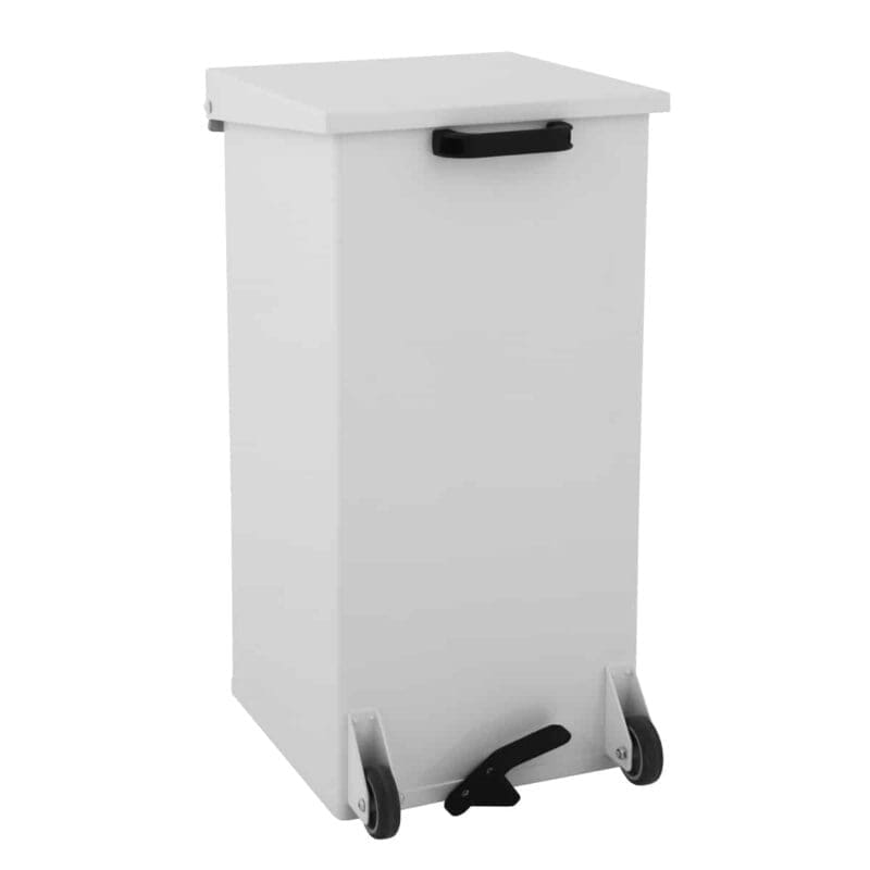 Mobiele Carro-Kick 110 liter wit - VB 910010