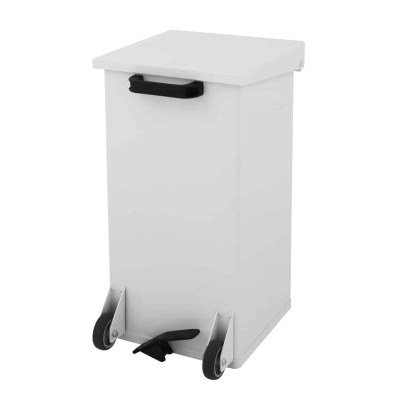 Mobiele Carro-Kick 55 liter wit - VB 910005