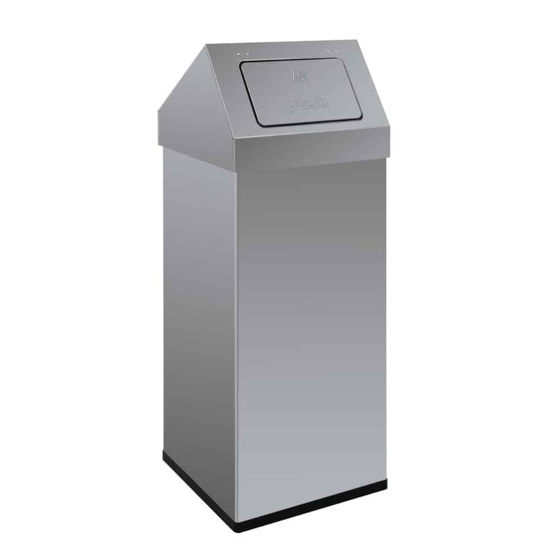 Carro-Push 110 liter RVS - VB 920110