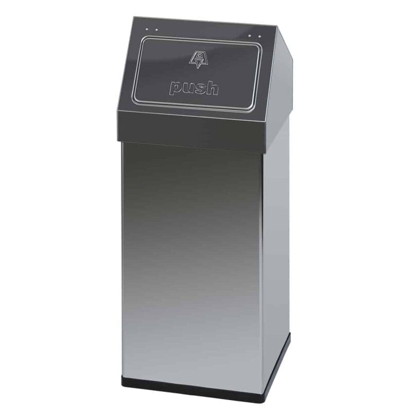 Carro-Push 55 liter RVS - VB 950100