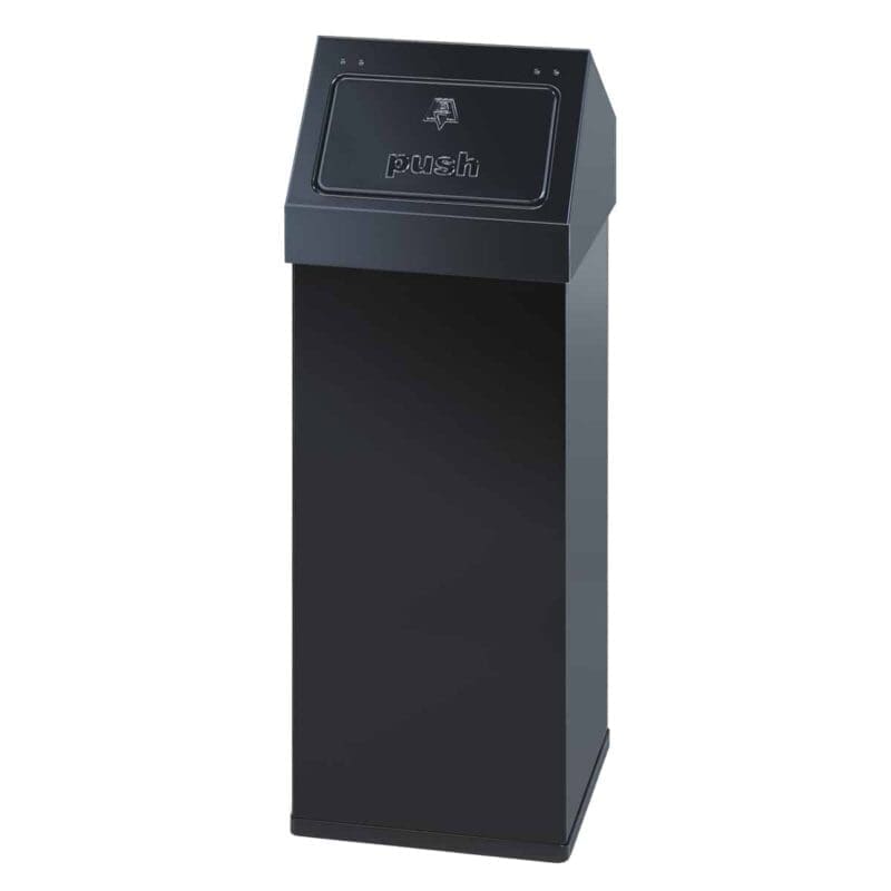 Carro-Push 110 liter zwart - VB 920110