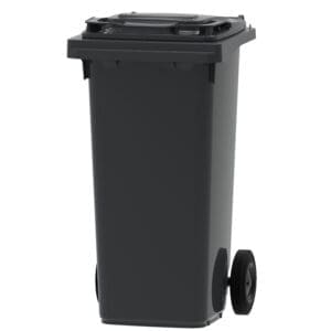 Mini-container 120 liter grijs - VB 120000 - Afbeelding 2