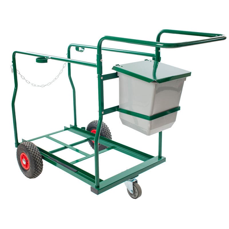 Containerkar voor 2x 120 ltr container groen - VB 950500