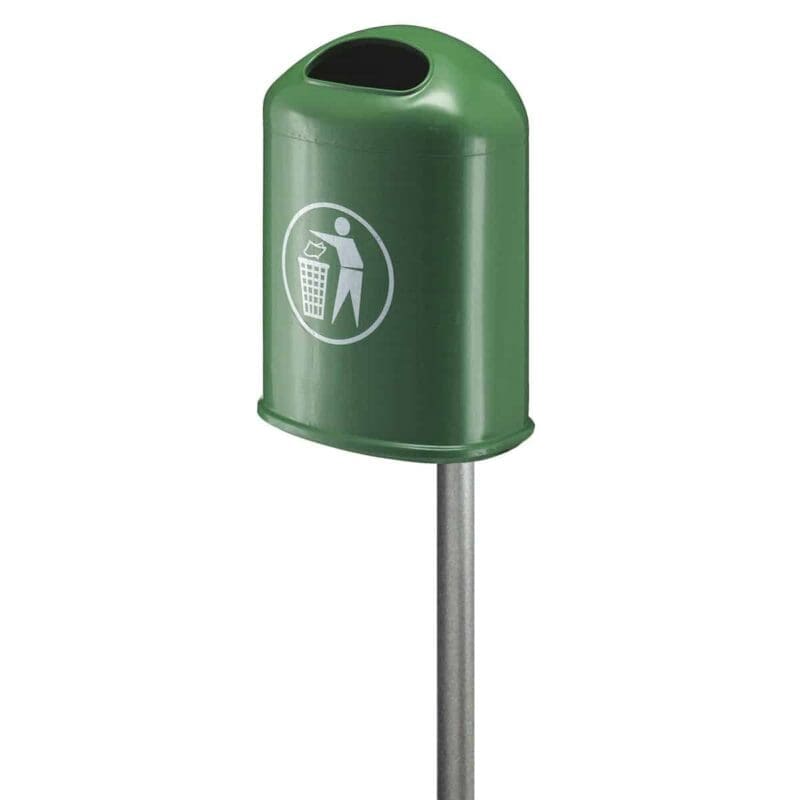 Buitenafvalbak 45L groen - VB 600100