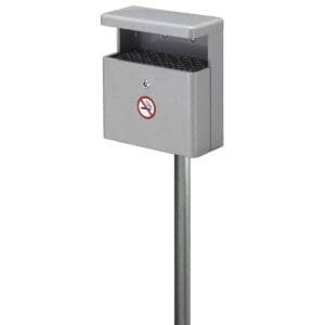 Asbak met afdak grijs - VB 400000