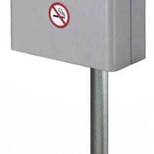 Asbak met afdak grijs - VB 400000 - Afbeelding 2