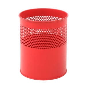 Half geperforeerde papierbak 10 liter rood - VB 270510 - Afbeelding 2