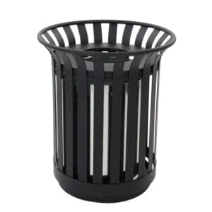 Buitenafvalbak 69 liter zwart - VB 789451 - Afbeelding 2
