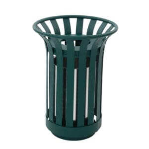 Buitenafvalbak 23 liter groen - VB 789452 - Afbeelding 3