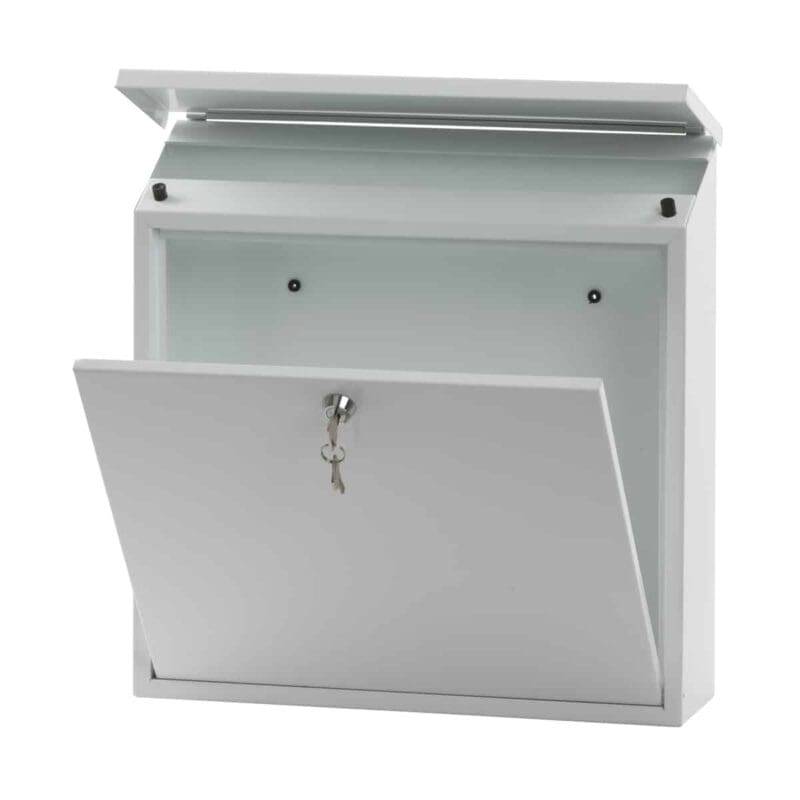 Wandbrievenbus Malagan wit - VB 440050 - Afbeelding 2