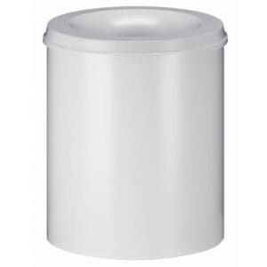 Vlamdovende papierbak 80 liter grijswit (R9002) - VB 108000 - Afbeelding 2