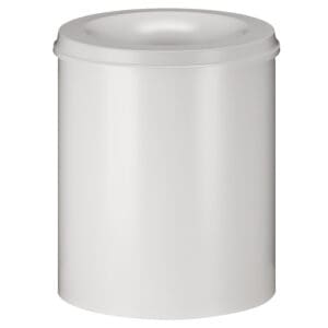 Vlamdovende papierbak 80 liter grijswit (R9002) - VB 108000 - Afbeelding 3