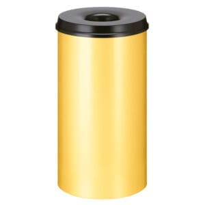 Vlamdovende papierbak 50 liter geel, zwart - VB 105000 - Afbeelding 2