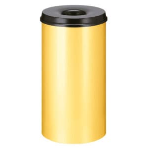 Vlamdovende papierbak 50 liter geel, zwart - VB 105000 - Afbeelding 3