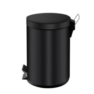 Pedaalemmer 3 liter zwart - VB 222203 - Afbeelding 2