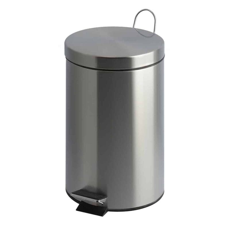 Pedaalemmer 20 liter mat RVS - VB 222220