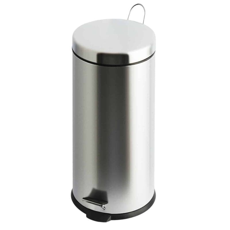 Pedaalemmer 30 liter RVS - VB 222230