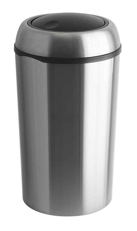 Ronde Swing afvalbak 75 liter RVS - VB 404515