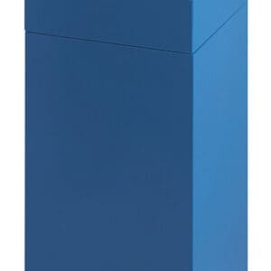 Afvalbak met pushdeksel 45 liter blauw - VB 221233 - Afbeelding 2