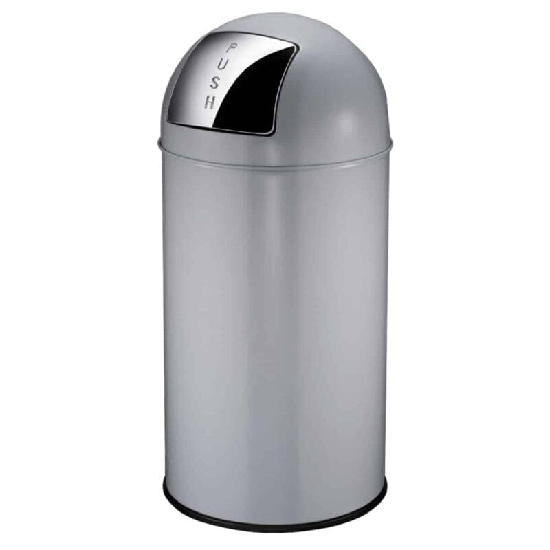 Pushcan 40 liter grijs - VB 404550