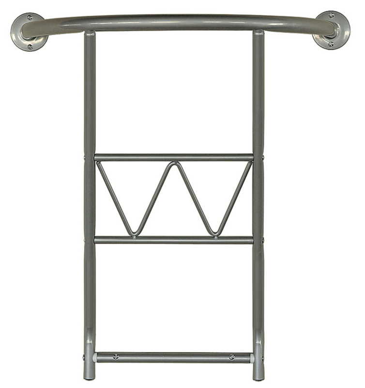 Wandkapstok Tarot-Small aluminiumgrijs - VB 887190