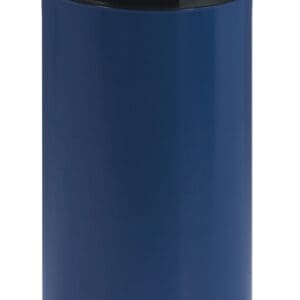 Afvalbak met pushdeksel en binnenemmer 55 liter blauw, zwart - VB 470002 - Afbeelding 2