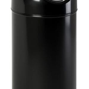 Afvalbak met pushdeksel en binnenemmer 40 liter zwart - VB 480002 - Afbeelding 2